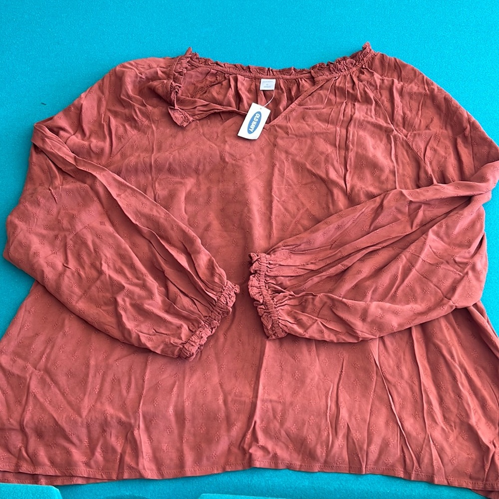 Old Navy Rust Blouse